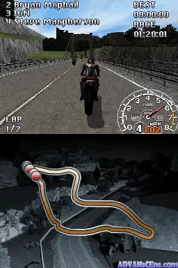 Image n° 3 - screenshots : Suzuki Super-Bikes II - Riding Challenge